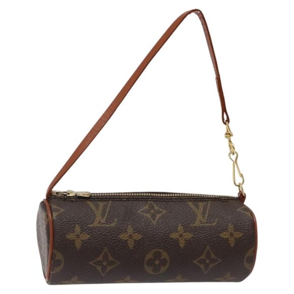 LOUIS VUITTON Monogram Papillon Pouch LV Auth - Picture 1 of 16